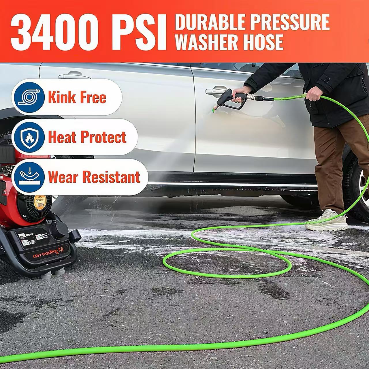 High-Pressure Washer Hose