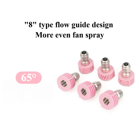 "8" Shape High-Flow Rinsing Tip