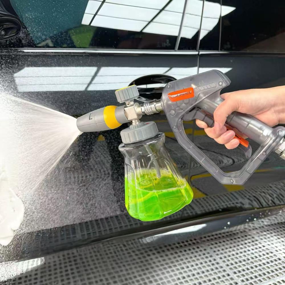 Pressure washer gun - Foam cannon attachment
