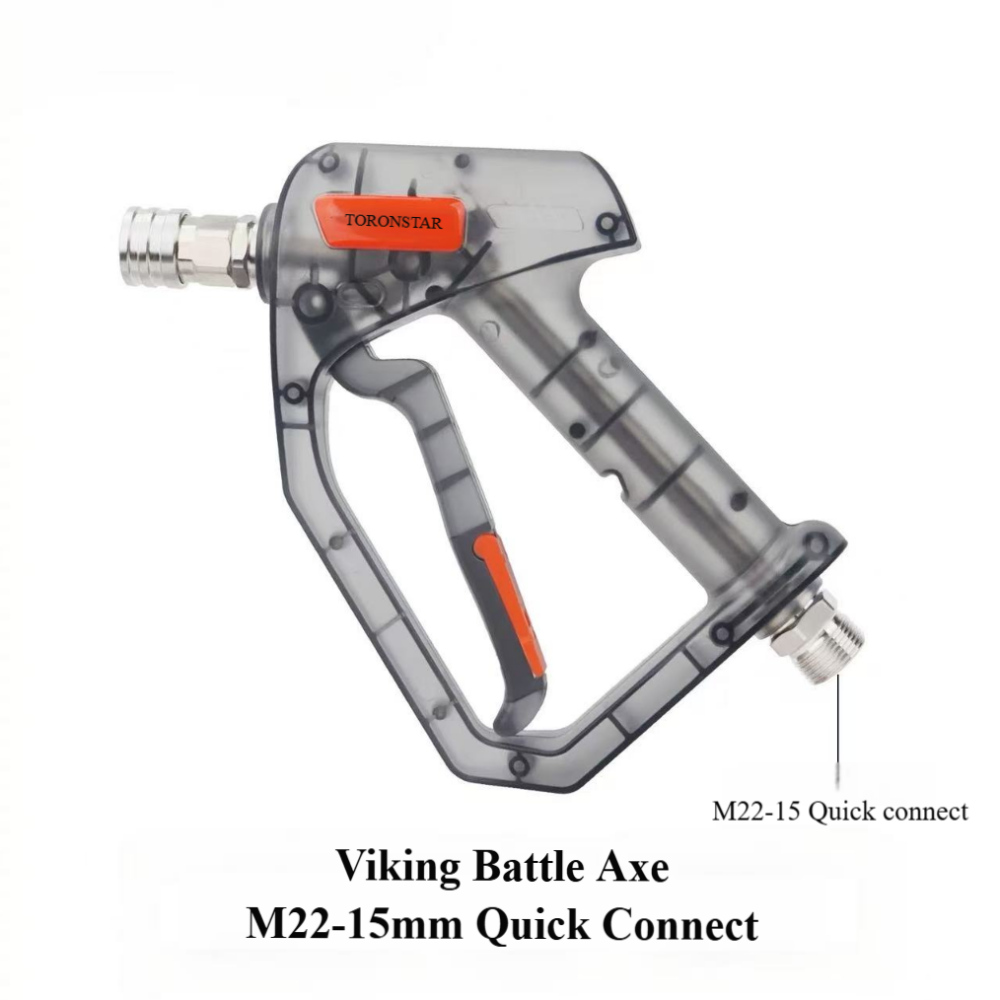 Pressure washer gun - Foam cannon attachment